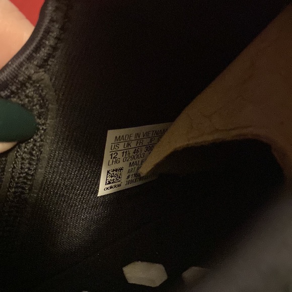 NIB Adidas NMD_R1 black and white size: 12 - Picture 7 of 9